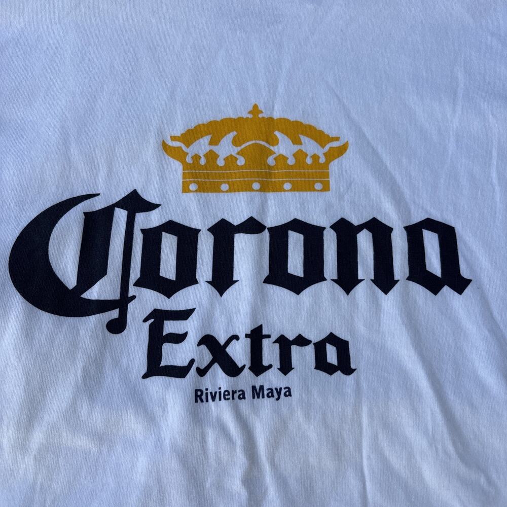 Corona Extra Riviera Maya Official Product Short Sleeve Tee Shirt XXL - Picture 2 of 8
